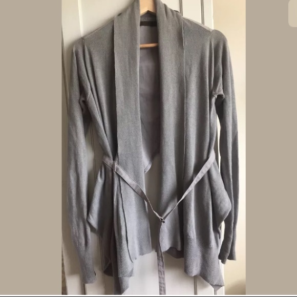 Nicholas K Sweaters - Nicholas K Free People Draped Gray Cardigan